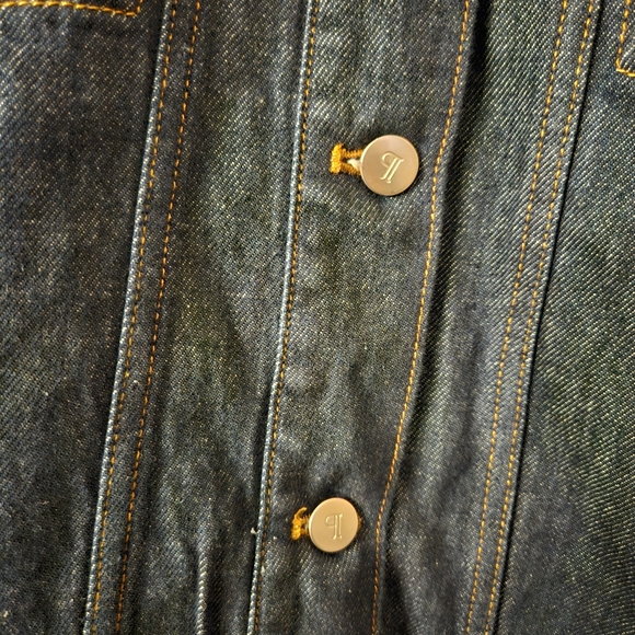 NWT Anthropologie Weston Denim Boyfriend Cape - Picture 8 of 8